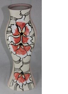 арт.9155 Ваза "Цветная абстракция" Н=41см 9155