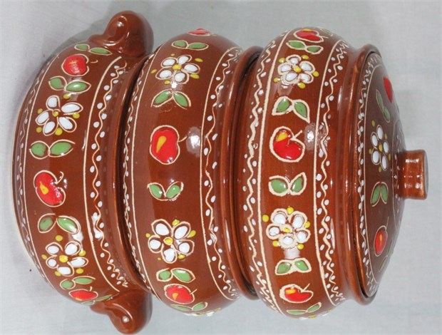 арт.НХ1004 8338 Набор для холодца "Вишенка" (3пр.) 0,9л. НХ1004