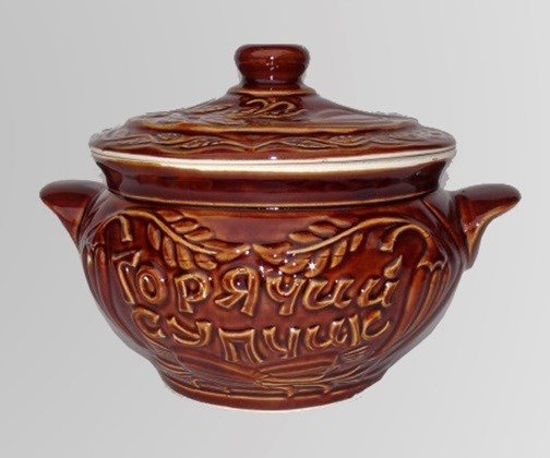 арт.67-2708 Супница "Горячий Супчик" 3,5л. 67-2708