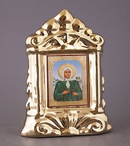 ИК1016 арт.5591 Икона "Ксения Петербургская"14/10/20см. ИК1016