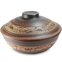 59-857 Сковорода-жаровня "Ангоб" №1 3,5л; высота - 15см, ширина - 27см, длина - 27см BL_59-857