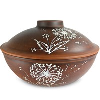 59-904 Сковорода-жаровня №1 "Одуванчик" 3л; высота - 16см, ширина - 26см, длина - 26см BL_59-904