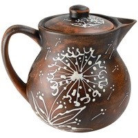 59-792 Сливочник Новый "Одуванчик" 1л ; высота - 14см, ширина - 16см, длина - 16см BL_59-792