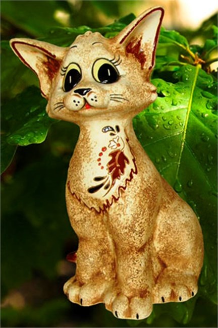 арт.01-040 Копилка" Лиска"(шамот) 33х22см 01-040