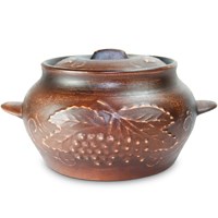 59ГОР742 Горшок для запекания "Калина" 1л. ; высота - 13см, ширина - 23см, длина - 19см 4d5859e1-2025-11eb-0a80-044e000ae572