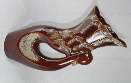 арт.3254 Ваза "Лебедь нежность" Н=55см 3254