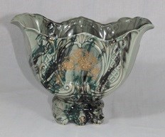 арт.9120 Конфетница/фруктовница. Н=18 L=26 9120