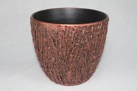 арт.519 Цветочный горшок без поддона 18х19см 519