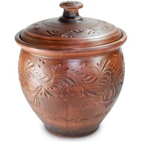 59-730 Макитра-бочка для солений "Декор серия", 6,5л. ; высота - 29см, ширина - 24см, длина - 24см BL_59-730