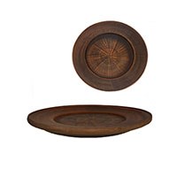 69_025.1Ш Тарелка  (Гладь)  1шт высота-2см, ширина - 19см, длина - 19см 69-025