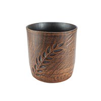 69_101.1 Стакан Колос 1шт 0,5л высота-10см, ширина - 9см, длина - 9см 69-101