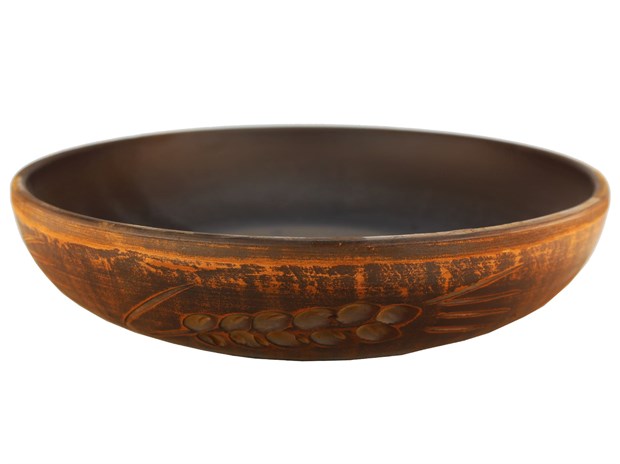 69_154.2С Салатник (Колос) 1 л. ; высота - 5см, ширина - 21см, длина - 21см (2) 69_154.2С