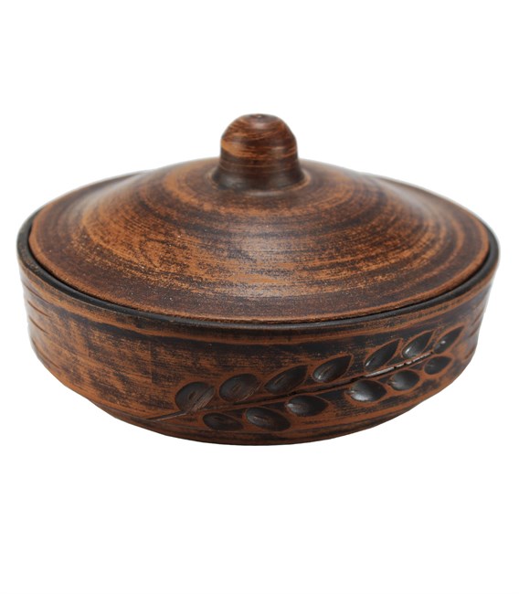 69_138.1Б Форма для запекания / Кокотница (Колос) 1шт 0,25л высота-4см, ширина - 12см, длина - 12см 69-136