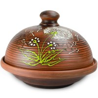 59-802 Блинница "Зеленый Одуванчик" диаметр 21см.; высота - 16см BL_59-802