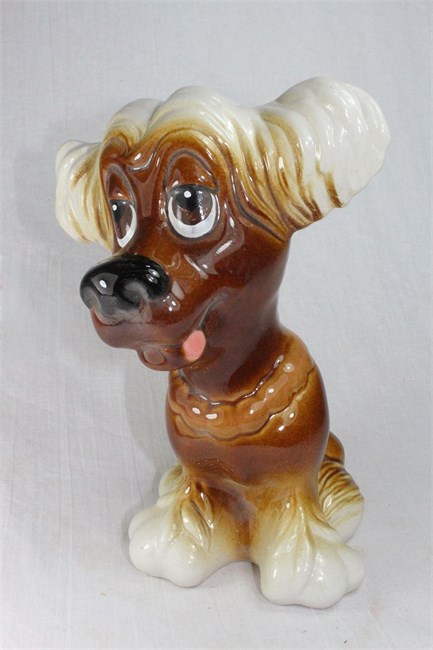 Копилка собака "Хохлатая" 15-1508