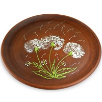 59-944 Тарелка "Три Одуванчика" диаметр 30мм; высота - 3см BL_59-944