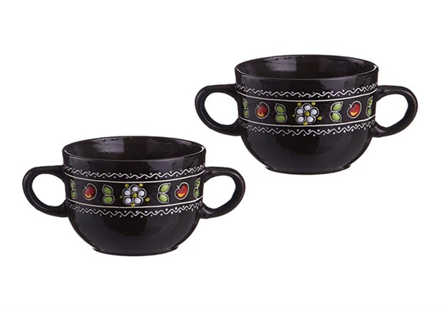 арт.БУ1007 8010 Бульонница "Черешня" (2руч.) 0,8л. БУ1007