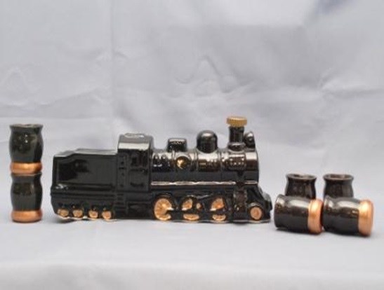 арт.34116 Водочно-коньячный набор "Паровоз" (штоф+6 стопок) 34116