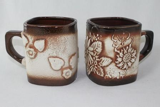 арт.35225 Чашка «Квадратная» (лепка) 0,5л 35225