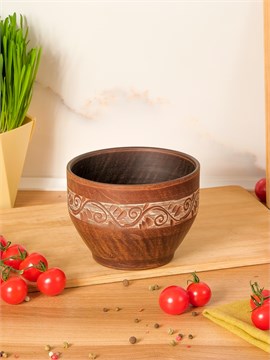 69_318.Ш Салатник (Орнамент) 1шт 0,85л высота-10см, ширина - 13см, длина - 13см (2) 69_318.Ш