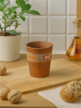 69_621.Ш Стакан (Оливия) 0,4 л. ; высота - 11см, ширина - 10см, длина - 10см 69_621.Ш