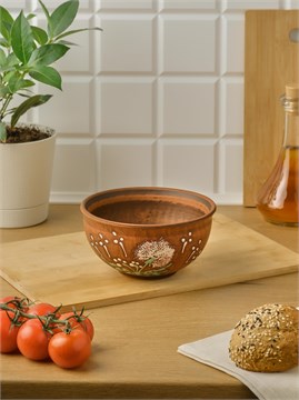 69_540.Ш Салатник (Одуванчик З) 1шт 0,7л высота-8см, ширина - 15см, длина - 15см 69_540.Ш