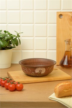 69_542.Ш Тарелка глубокая (Одуванчик З) 1шт 0,7л высота-6см, ширина - 18см, длина - 18см 69_542.Ш