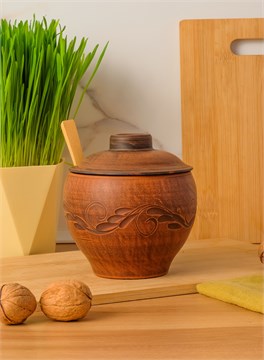 69-231/1С1 Емкость для специй №2 (Вьюнок) 0,55 л. ; высота - 11см, ширина - 12см, длина - 12см (2) (2) 69-231/1С