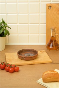 69-563 Форма для запекания / Кокотница (Одуванчик З) 0,22 л. ; высота -3см, ширина - 13см, длина - 13см 69-563