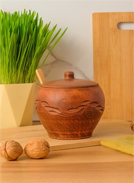 69-230С1 Емкость для специй №1 (Вьюнок) 0,7 л. ; высота - 13см, ширина - 13см, длина - 13см (2) (2) 69-230С