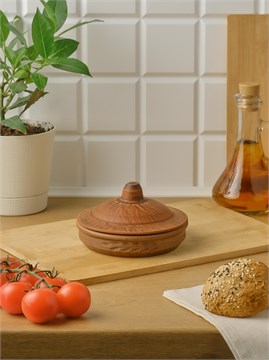 69-166 Форма для запекания / Кокотница (Колос) 0,22л. ; высота - 8см, ширина - 13см, длина - 13см 69-166