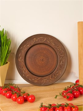 69-225 Тарелка  (Вьюнок) высота - 2см, ширина - 19см, длина - 19см (2) 69-225