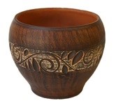 69-331м Супница(бульонница) (Орнамент) 0,55 л. ; высота - 7,5см, ширина - 12см, длина - 12см (2) 69-331м-1