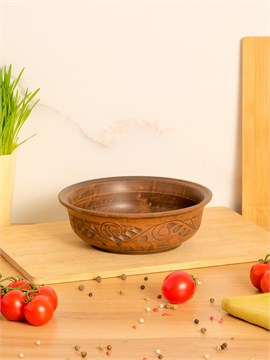 69_242.Ш Тарелка глубокая (Вьюнок) 1шт 0,7л высота - 6см, ширина - 18см, длина - 18см (2) 69_242.Ш