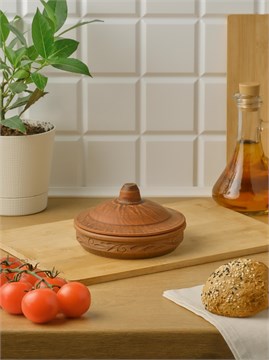 69-266 Форма для запекания / Кокотница (Вьюнок) 0,22 л. ; высота - 8см, ширина - 13см, длина - 13см 69-266