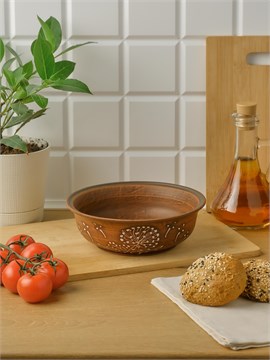 69_442.Ш Тарелка глубокая (Одуванчик Б) 1шт 0,7л высота-6см, ширина - 18см, длина - 18см (2) (2) 69_442.Ш