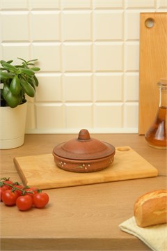 69-566 Форма для запекания / Кокотница (Одуванчик З) 0,22 л. ; высота -8см, ширина - 13см, длина - 13см 69-566