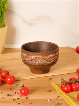 69_344.Ш Салатник (Орнамент)1шт 0,4л высота - 8см, ширина - 11см, длина - 11см (2) 69_344.Ш