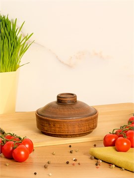 69-036/1 Блюдо для запекания/Кокотница с крышкой №2(Гладь) 0,25 л. ; высота - 9см, ширина - 12см, длина - 12см (2) 69-036/1