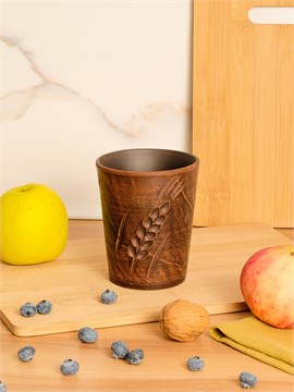 69-121 Стакан (Колос) 0,4 л. ; высота - 11см, ширина - 10см, длина - 10см (2) 69-121