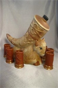 Водочно-коньчный набор «Бык»(штоф+6рюмок) 3466