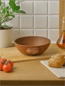 69-552 Салатник классический (Одуванчик З) 1 л. ; высота - 6см, ширина - 18,5см, длина - 18,5см (2) .69-552