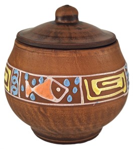 69-634 Горшок для жаркого/для специй (Оливия) 0,3 л. ; высота - 11см, ширина - 10см, длина - 10с .69-634