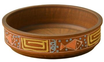 69-658 Жаровня (Кеци) (Оливия) 0,45 л. ; высота - 4см, ширина - 15см, длина - 15см .69-658