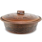 59-875 Судок для Холодца "Вьюнок" 1,6л; высота - 11см, ширина - 22см, длина - 22см BL_59-875