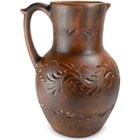 59-712 Крынка "Декор серия" с ручкой, 2л; высота - 26см, ширина - 22см, длина - 19см BL_59-712