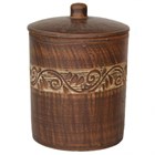 69_302.1Б Форма для запекания Кексов/Куличей (Орнамент) 1шт 0,7л высота-12см, ширина - 11см, длина - 11см 69-305