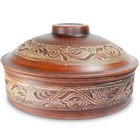 59-860 Сковорода-жаровня №2 "Ангоб"  3,5 л; высота - 17см, ширина - 27см, длина - 27см BL_59-860