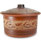 59-869 Форма для запекания (Кастрюля) Новая "Ангоб" 2,5л; высота - 16см, ширина - 20см, длина - 20см BL_59-869