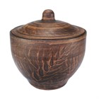 69-128 Горшок для запекания (колос) 0,6 л. ; высота - 13см, ширина - 12см, длина - 12см 69-128..